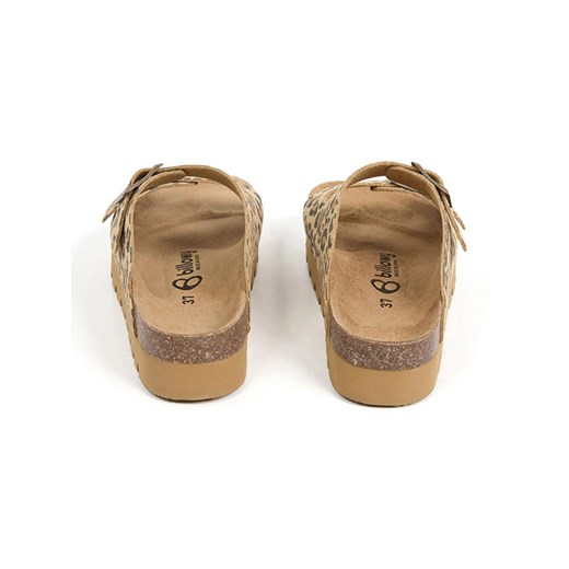 billowy Klapki w kolorze beżowo-brązowym Billowy 38 wyprzedaż Limango Polska