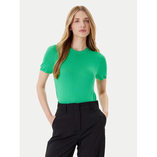 Calvin Klein Sweter LV044A307G Zielony Regular Fit ze sklepu MODIVO w kategorii Swetry damskie - zdjęcie 184920998