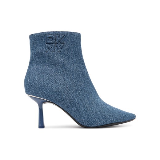 DKNY Botki K3522709 Niebieski ze sklepu MODIVO w kategorii Botki - zdjęcie 184921008