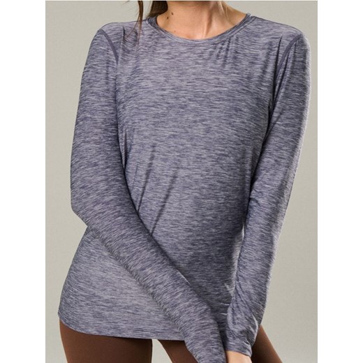 Sinsay - Koszulka sportowa z długim rękawem - szary ze sklepu Sinsay w kategorii Bluzki damskie - zdjęcie 184923655