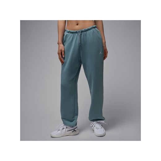 Damskie spodnie z dzianiny Dri-FIT Jordan Sport Crossover - Szary ze sklepu Nike poland w kategorii Spodnie damskie - zdjęcie 184925117