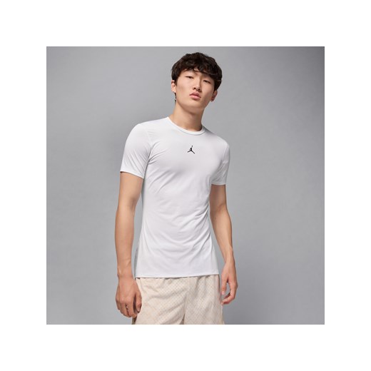 Męska koszulka termoaktywna z krótkim rękawem Dri-FIT Jordan Sport - Biel ze sklepu Nike poland w kategorii T-shirty męskie - zdjęcie 184925279