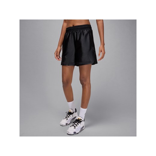 Damskie spodenki z motywem rombu Dri-FIT Jordan Sport 10 cm - Czerń ze sklepu Nike poland w kategorii Szorty - zdjęcie 184925427