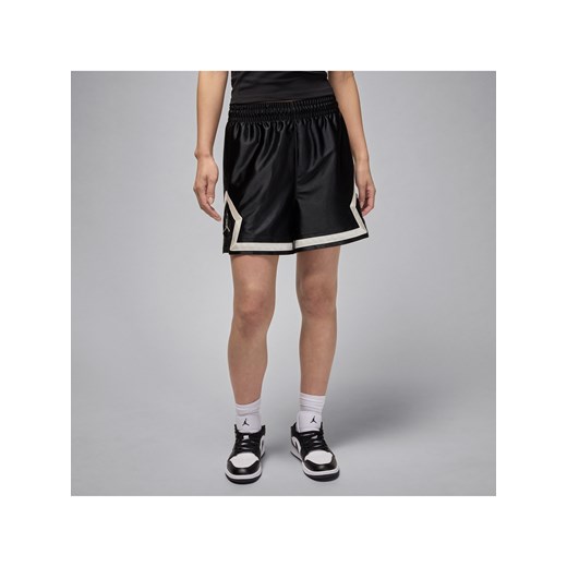 Damskie spodenki z motywem rombu Dri-FIT Jordan Sport 10 cm - Czerń ze sklepu Nike poland w kategorii Szorty - zdjęcie 184925437