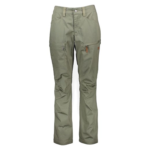 Bergans Spodnie trekkingowe &quot;Elemental&quot; w kolorze khaki ze sklepu Limango Polska w kategorii Spodnie damskie - zdjęcie 184926656