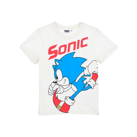 Sonic Koszulka &quot;Sonic Classic&quot; w kolorze białym ze sklepu Limango Polska w kategorii T-shirty chłopięce - zdjęcie 184926739