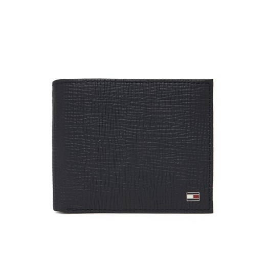 Duży Portfel Męski Tommy Hilfiger Th Flag Cc & Coin AM0AM13709 Granatowy ze sklepu eobuwie.pl w kategorii Portfele męskie - zdjęcie 184927745