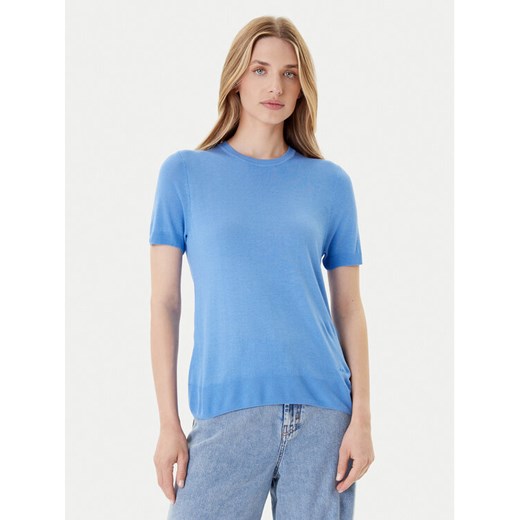 Calvin Klein Sweter LV044A307G Szary Regular Fit ze sklepu MODIVO w kategorii Swetry damskie - zdjęcie 184928087