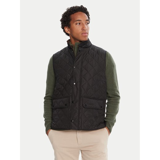 Barbour Bezrękawnik MGI0245BK11 Czarny Regular Fit ze sklepu MODIVO w kategorii Kamizelki męskie - zdjęcie 184928089