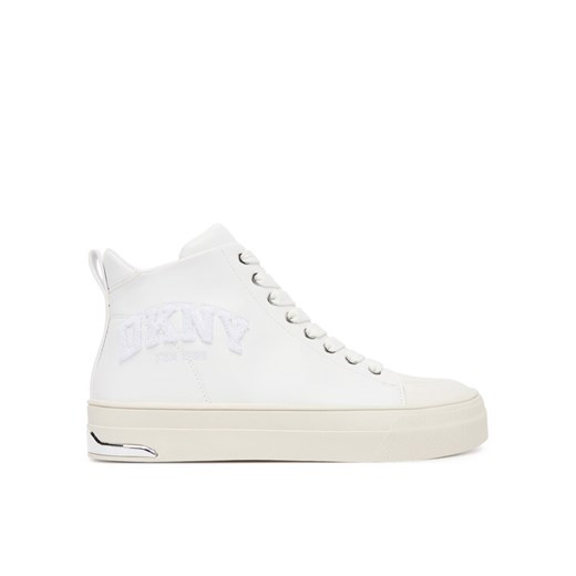 DKNY Trampki Yaser-K3500746 Biały ze sklepu MODIVO w kategorii Trampki damskie - zdjęcie 184928117