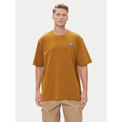adidas T-Shirt Wabash JW0160 Brązowy Loose Fit ze sklepu MODIVO w kategorii T-shirty męskie - zdjęcie 184928159