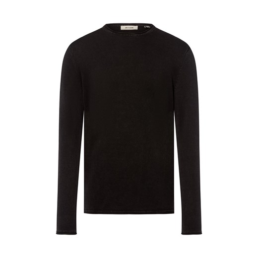 Only&Sons Męski sweter z dzianiny - ONSGarson Mężczyźni czarny jednolity ze sklepu vangraaf w kategorii Swetry męskie - zdjęcie 184928957