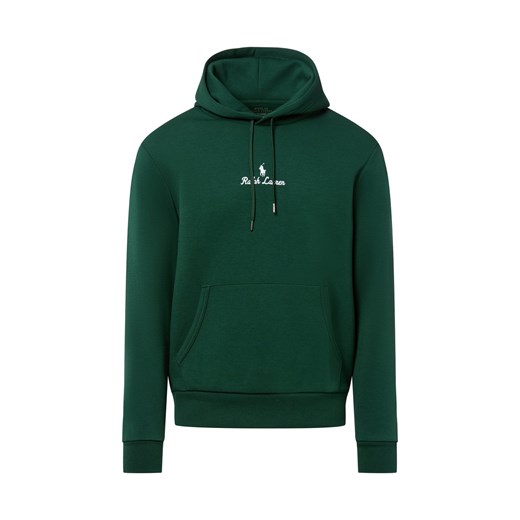 Polo Ralph Lauren Męski sweter z kapturem Mężczyźni jodłowy jednolity ze sklepu vangraaf w kategorii Bluzy męskie - zdjęcie 184929005
