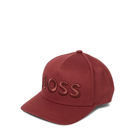 BOSS Czapka męska - Sevile Mężczyźni Bawełna koniakowy jednolity ze sklepu vangraaf w kategorii Czapki z daszkiem męskie - zdjęcie 184929026