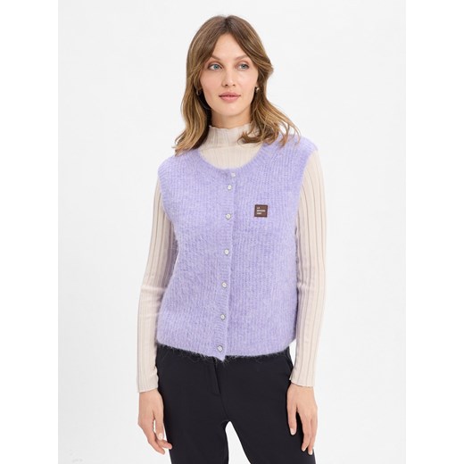 american vintage Damska kamizelka z dzianiny z zawartością alpaki - East Kobiety American Vintage M vangraaf