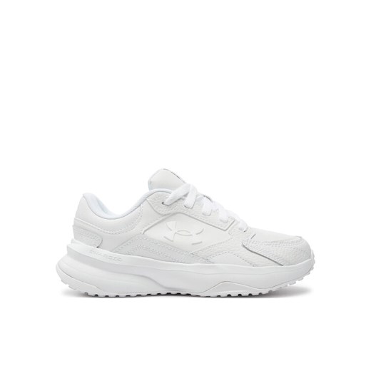 Under Armour Buty na siłownię Ua W Edge Lthr 3028569-100 Biały ze sklepu MODIVO w kategorii Buty sportowe damskie - zdjęcie 184929176