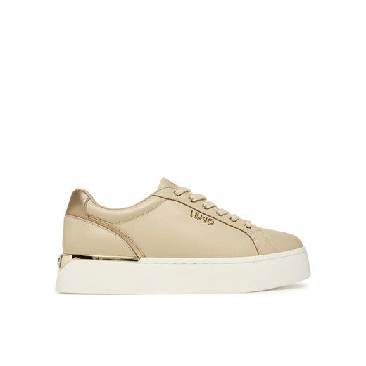 Liu Jo Sneakersy Pretty 06 BF5041 PX026 Beżowy ze sklepu MODIVO w kategorii Buty sportowe damskie - zdjęcie 184929177