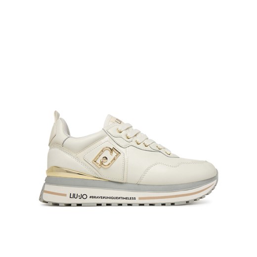 Liu Jo Sneakersy Maxi Wonder 01 BF5009 P0102 Écru ze sklepu MODIVO w kategorii Buty sportowe damskie - zdjęcie 184929326