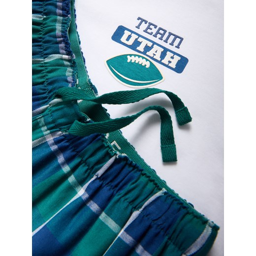 Reserved - Dwuczęściowa piżama - biały Reserved 122/128 (6-8 lat) Reserved