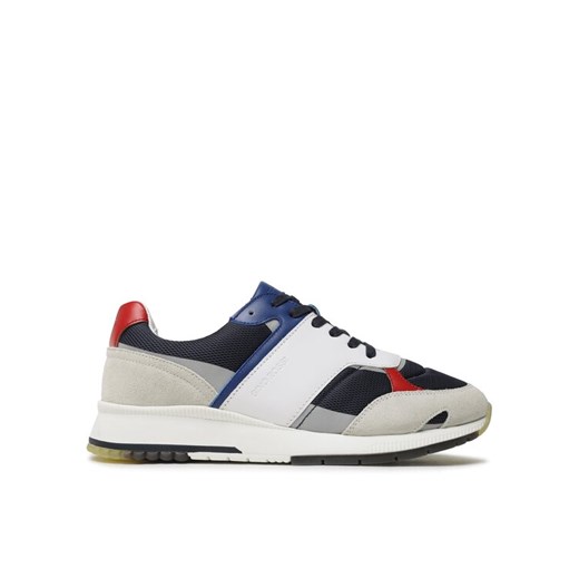 Sneakersy Gino Rossi TORINO-01 122AM Granatowy ze sklepu eobuwie.pl w kategorii Buty sportowe męskie - zdjęcie 184930456