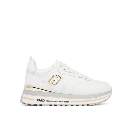 Sneakersy Liu Jo Maxi Wonder 01 BF5009 P0102 Biały ze sklepu eobuwie.pl w kategorii Buty sportowe damskie - zdjęcie 184930519