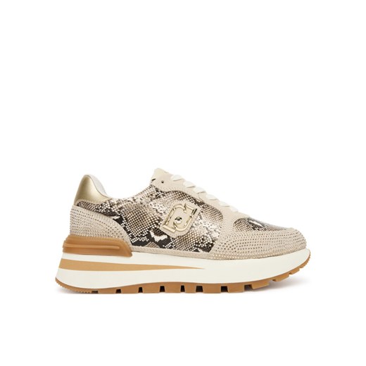 Sneakersy Liu Jo Amazing 25 BF5049 PX747 Beżowy ze sklepu eobuwie.pl w kategorii Buty sportowe damskie - zdjęcie 184930537
