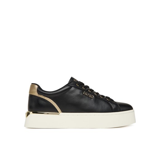 Sneakersy Liu Jo Pretty 06 BF5041 PX026 Czarny ze sklepu eobuwie.pl w kategorii Buty sportowe damskie - zdjęcie 184930547
