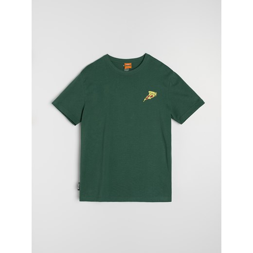 Sinsay - Koszulka z nadrukiem Teenage Mutant Ninja Turtles - zielony Sinsay S Sinsay