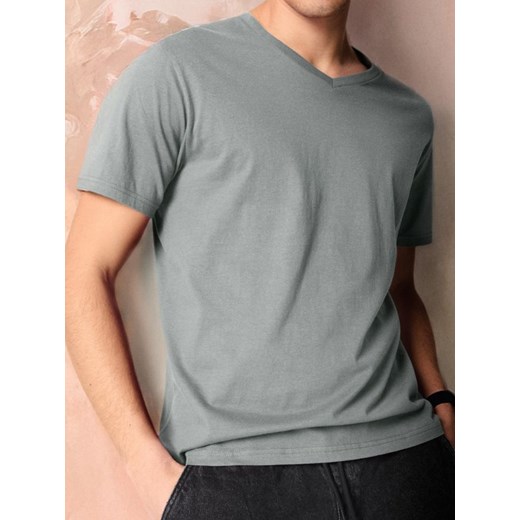 Sinsay - Koszulka - zielony ze sklepu Sinsay w kategorii T-shirty męskie - zdjęcie 184934255