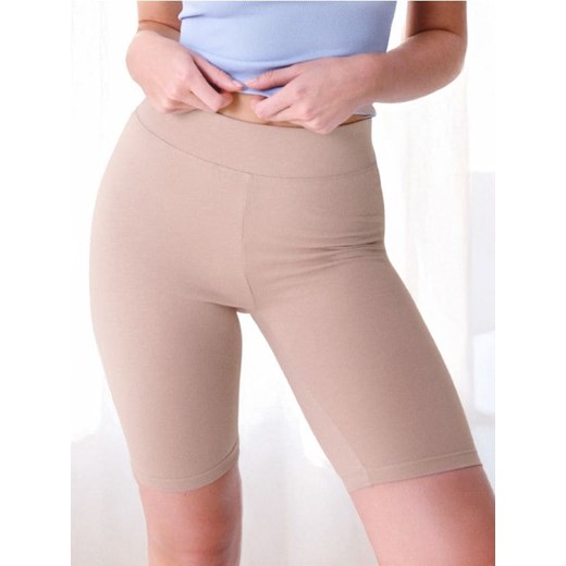 Sinsay - Szorty kolarki - kremowy Sinsay L promocja Sinsay