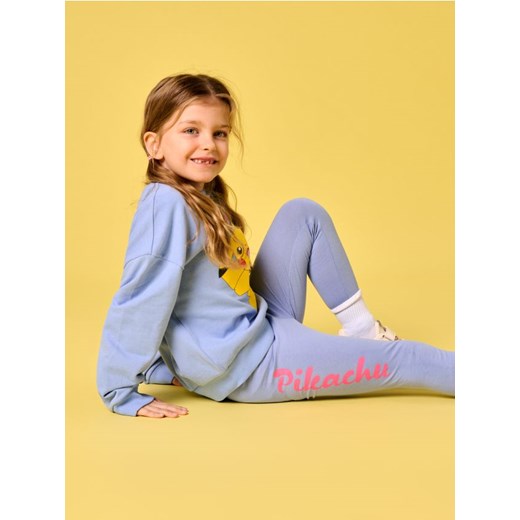 Sinsay - Legginsy Pokémon - niebieski ze sklepu Sinsay w kategorii Spodnie dziewczęce - zdjęcie 184934655