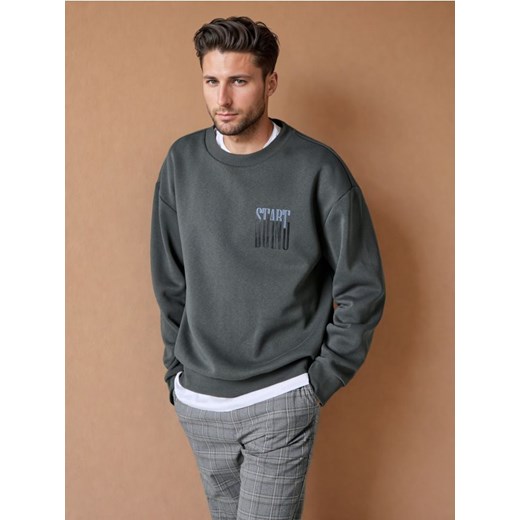 Sinsay - Bluza - szary ze sklepu Sinsay w kategorii Bluzy męskie - zdjęcie 184934715