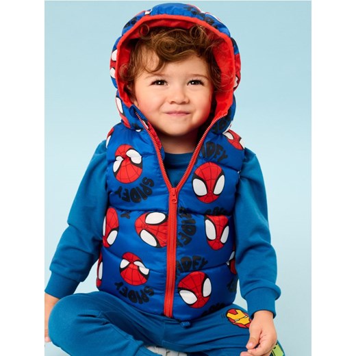 Sinsay - Kamizelka Spider-Man - mid blue ze sklepu Sinsay w kategorii Kamizelki chłopięce - zdjęcie 184934719