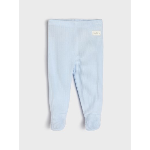 Sinsay - Półśpiochy z prążkowanej dzianiny 2 pack - błękitny Sinsay 56 (Newborn) Sinsay