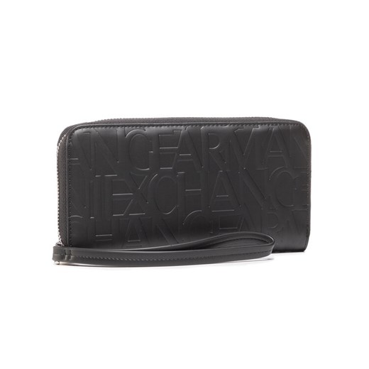 Armani Exchange Duży Portfel Damski 948451 CC793 00020 Czarny ze sklepu MODIVO w kategorii Portfele damskie - zdjęcie 184936795