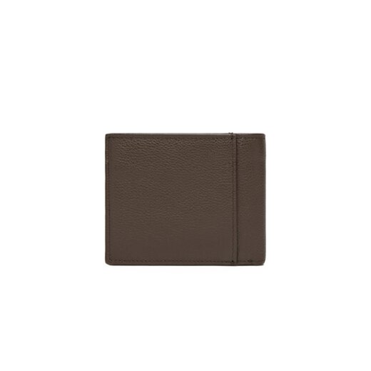 Calvin Klein Duży Portfel Męski Micropebble Billfold W Coin LV04D1033G Brązowy Calvin Klein 00 MODIVO