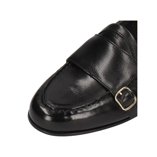 MELVIN &amp; HAMILTON Skórzane mokasyny &quot;Julietta 3&quot; w kolorze czarnym Melvin & Hamilton 38 wyprzedaż Limango Polska