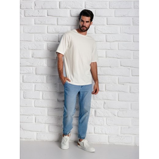 Sinsay - Jeansy jogger - niebieski ze sklepu Sinsay w kategorii Jeansy męskie - zdjęcie 184940765