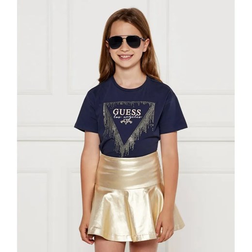 Guess T-shirt | Regular Fit ze sklepu Gomez Fashion Store w kategorii Bluzki dziewczęce - zdjęcie 184941507