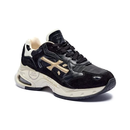 Premiata Sneakersy SHARKYD | z dodatkiem skóry ze sklepu Gomez Fashion Store w kategorii Buty sportowe damskie - zdjęcie 184941626