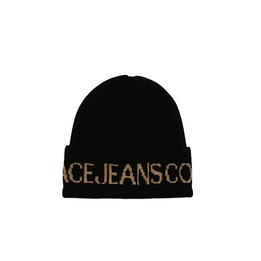 Versace Jeans Couture Czapka | z dodatkiem wełny ze sklepu Gomez Fashion Store w kategorii Czapki zimowe damskie - zdjęcie 184941706