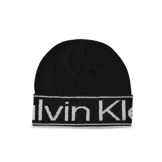 Calvin Klein Czapka | z dodatkiem wełny i kaszmiru ze sklepu Gomez Fashion Store w kategorii Czapki zimowe damskie - zdjęcie 184941728