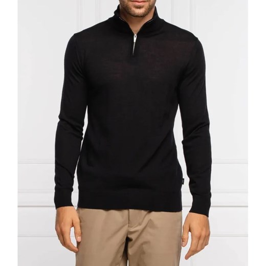 Emporio Armani Wełniany sweter | Regular Fit ze sklepu Gomez Fashion Store w kategorii Swetry męskie - zdjęcie 184941818
