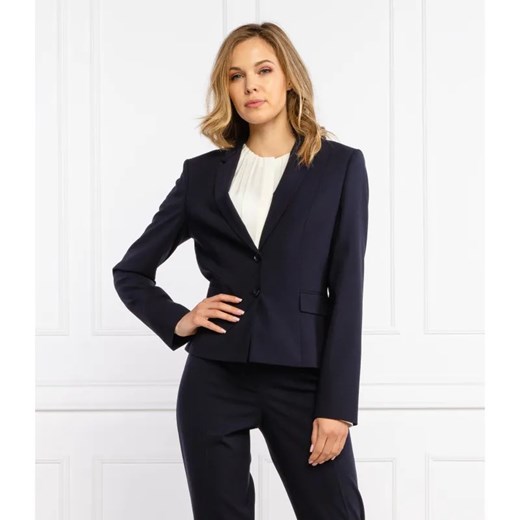 BOSS BLACK Wełniana marynarka Jaru | Regular Fit ze sklepu Gomez Fashion Store w kategorii Marynarki damskie - zdjęcie 184941826