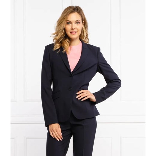 BOSS BLACK Wełniany żakiet JULEA | Regular Fit ze sklepu Gomez Fashion Store w kategorii Marynarki damskie - zdjęcie 184941828