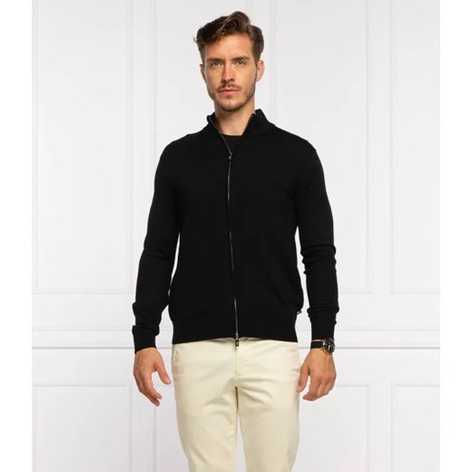 Emporio Armani Wełniany sweter | Regular Fit ze sklepu Gomez Fashion Store w kategorii Swetry męskie - zdjęcie 184941885
