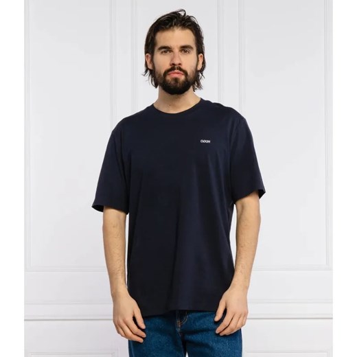 HUGO T-shirt Dero | Regular Fit ze sklepu Gomez Fashion Store w kategorii T-shirty męskie - zdjęcie 184941938