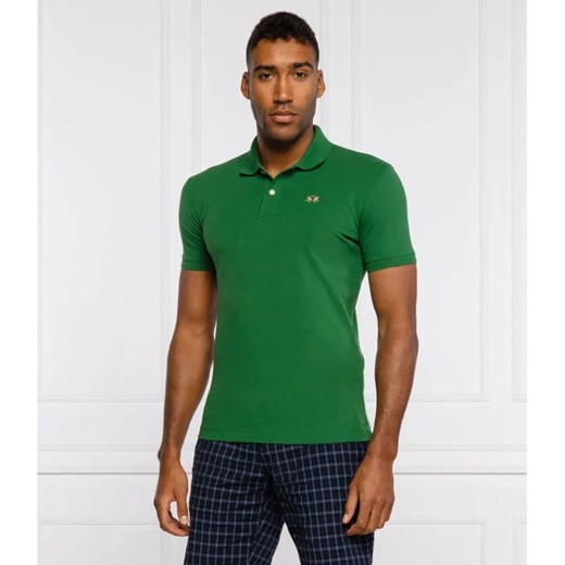 La Martina Polo Eduardo | Slim Fit | pique ze sklepu Gomez Fashion Store w kategorii T-shirty męskie - zdjęcie 184941956