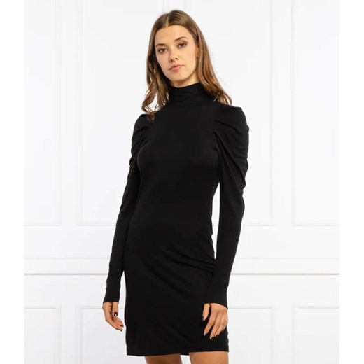 DONDUP - made in Italy Sukienka FLUID INTERLOCK | z dodatkiem kaszmiru ze sklepu Gomez Fashion Store w kategorii Sukienki - zdjęcie 184942117