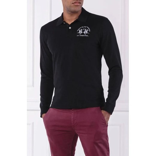 La Martina Polo milo | Regular Fit | stretch pique ze sklepu Gomez Fashion Store w kategorii T-shirty męskie - zdjęcie 184942198